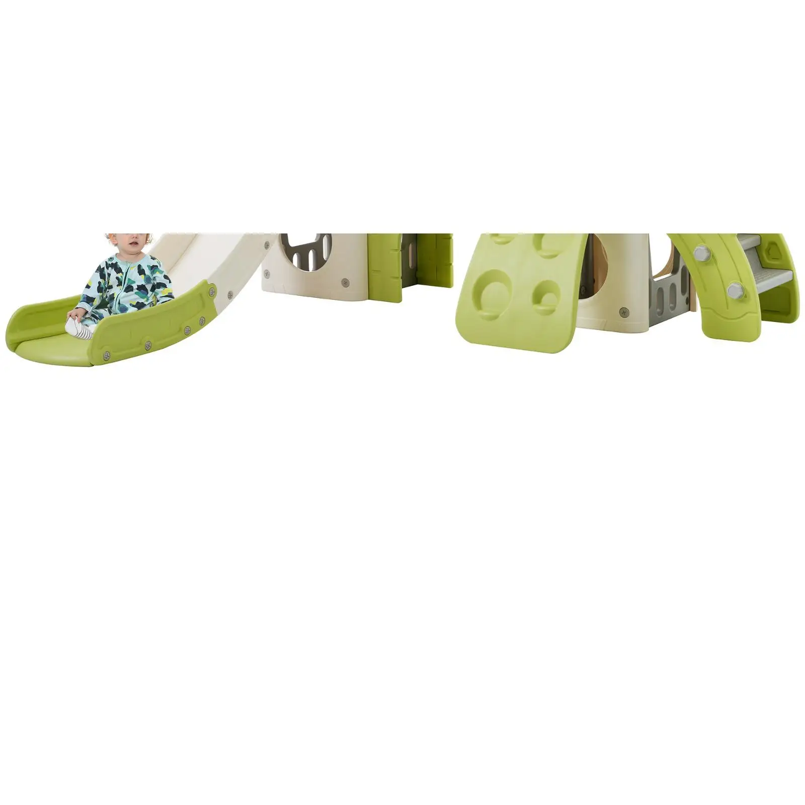 

8-1 Toddler Climber and Slide Set,Kids Slide for Toddlers Age 1+, Kids