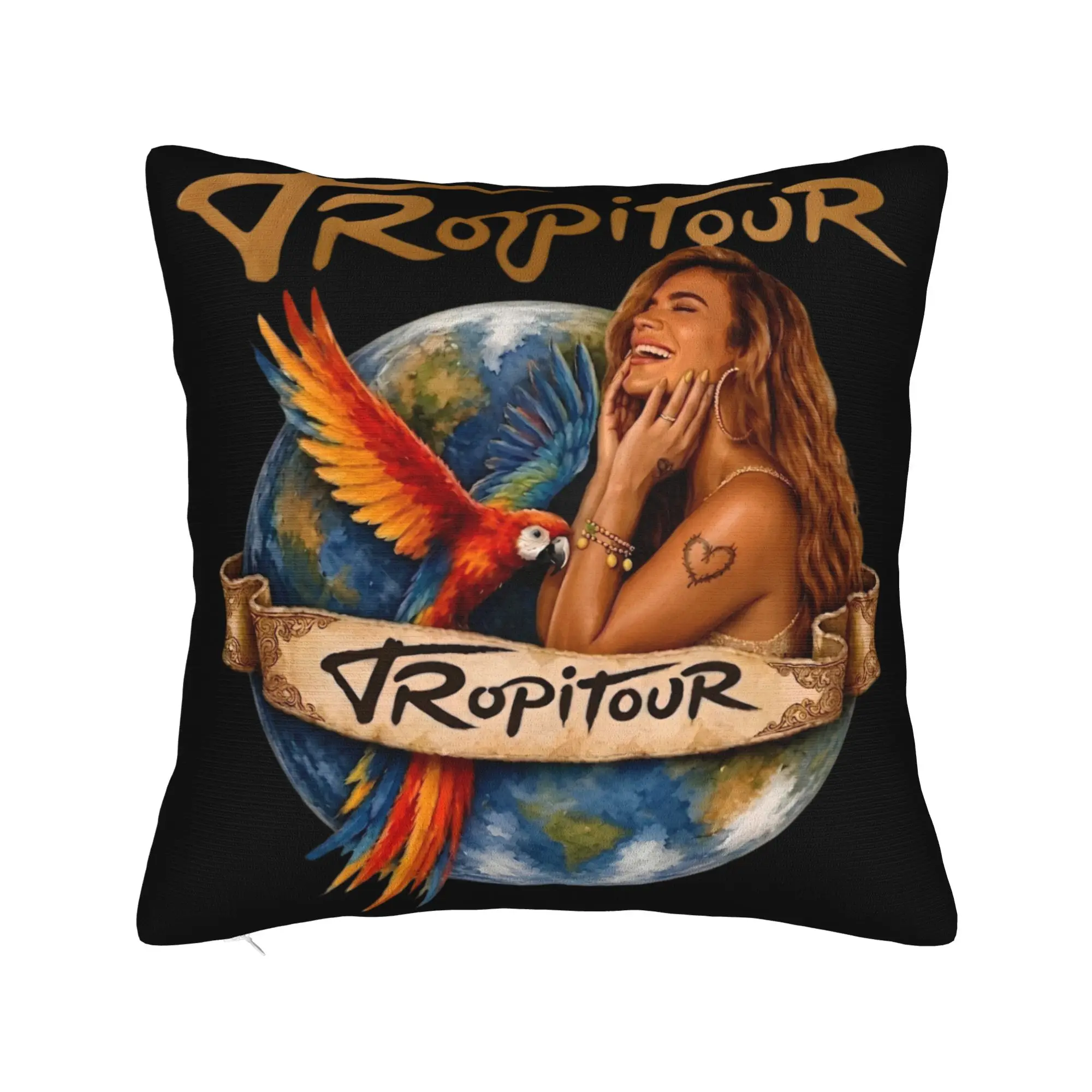 New Style Home No Me Arrepiento De Sentir Tanto Karols G NMADST  Decorations Pillowcases Pillow Cover Square Multi Size
