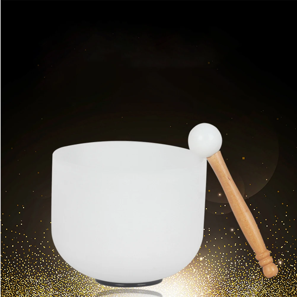 

1Pcs Crystal Singing Bowl Percussion Stick Rubber Knocking for Sound Therapy Instrument Buddha Music Accessories Premium