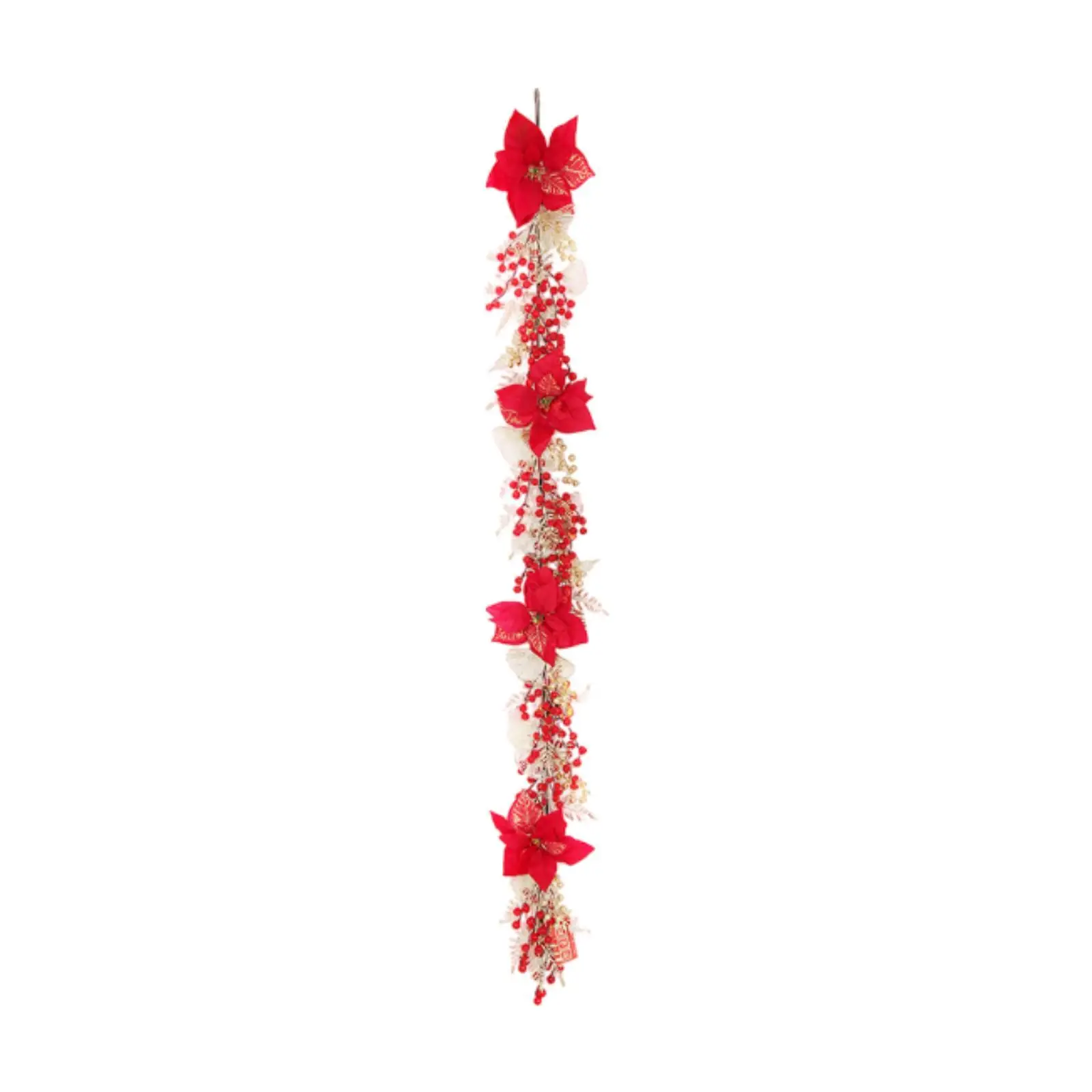 Pingente tradicional chinês de bagas vermelhas, ornamento pendurado para janela, porta decorativa reutilizável, decoração de ano novo para dormitório e quarto