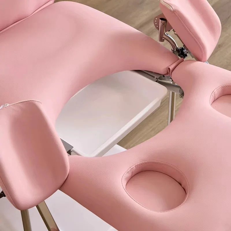 Electric Medical Gynecological Examination Bed with Lift Private Care Maternity Standing Surgery Flushing Beauty Bed for Health