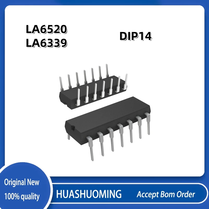 

5Pcs/LOT LA6520 LA6339 DIP14