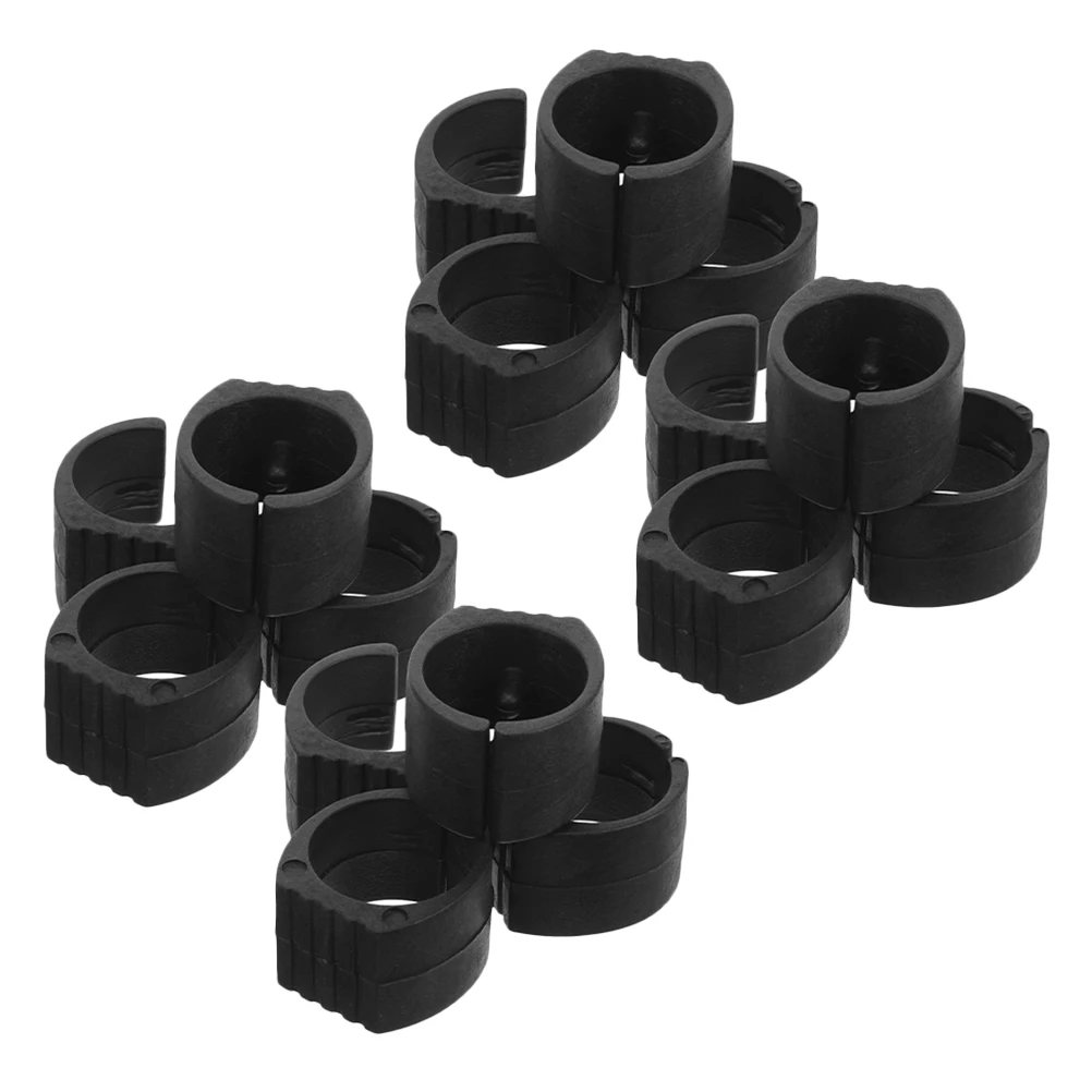 

20pcs Shopping Cart Accessories Foldable Furniture Mats Non Slip Plastic Caps Replacement Parts Grocery Trolley Pads Stylish