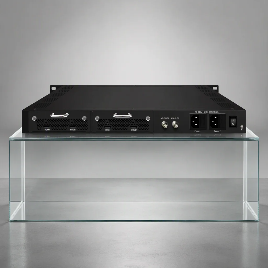 SDI HD to Ip Encoder 1080p 1080i H.264 Mpeg-2 Video with Resolution Downscale Conversion