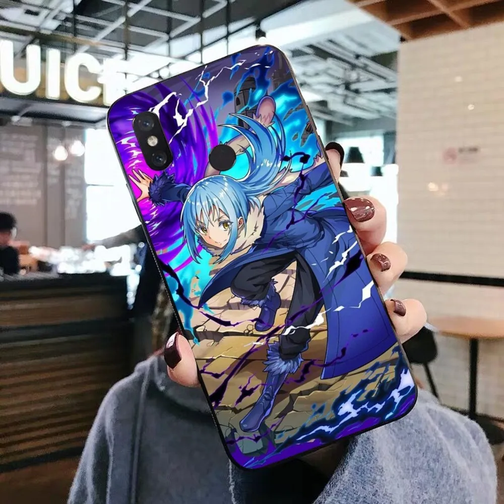 Tensei Shitara Slime Datta Ken Phone Case For Xiaomi Mi 5X 8 9 10 11 12 lite pro 10T PocoX3pro PocoM3 Note 10 pro lite