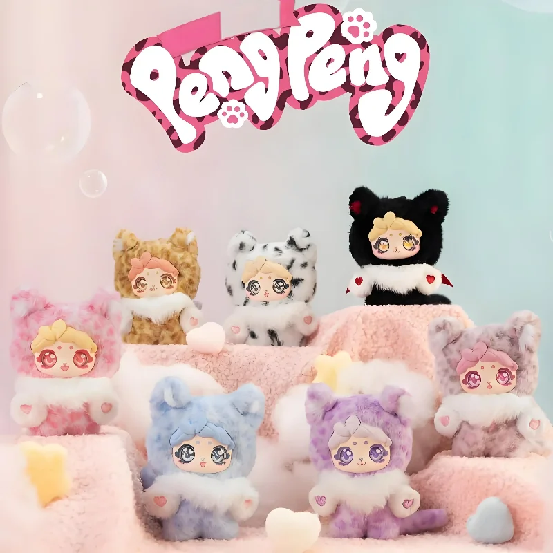 

Pengpeng Pawsection, милая серия Evil Group, виниловая плюшевая слепая коробка, кавайный брелок, декор, игрушки, загадочная коробка, коллекционная кукла, подарок