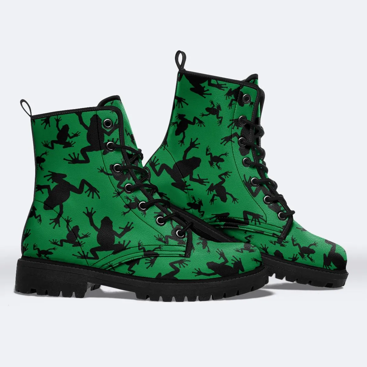 

Street style fashionable and versatile print boots casual mid-calf boots for men and women Autumn and winter boots