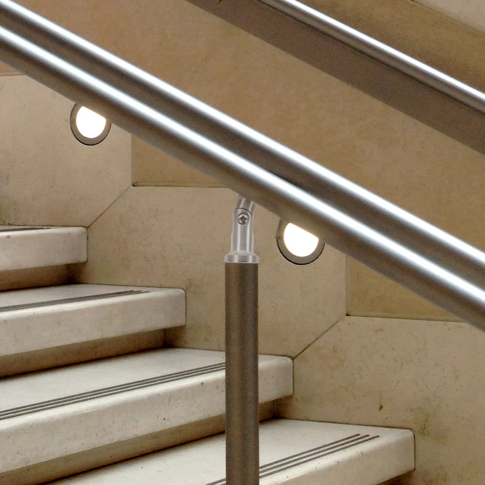 Premium Stainless Steel Handrail Bracket Fixed Support Base for Staircase Handrails Sleek Design Easy Installation Versatile