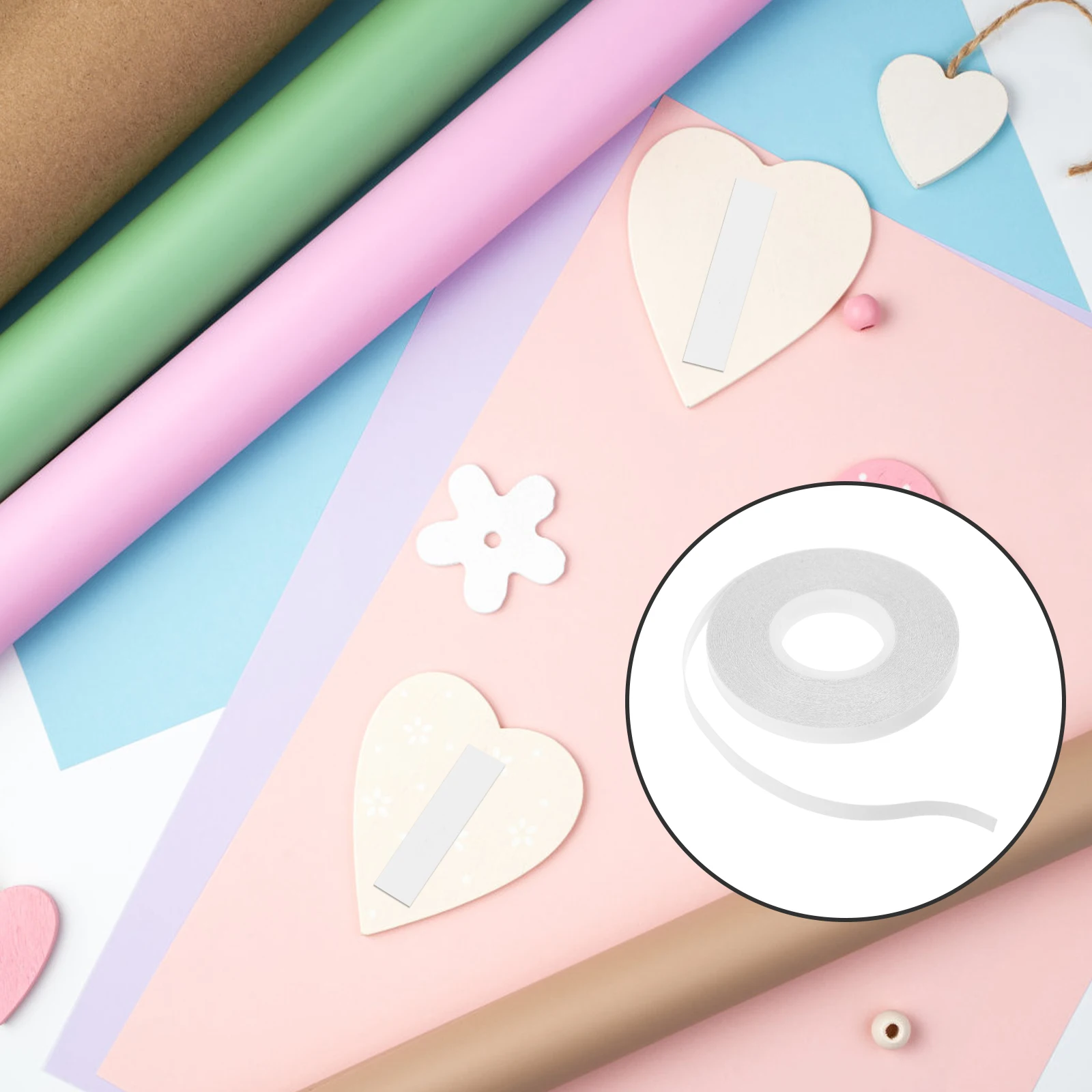 

1 Roll Water-Soluble Double-Sided Adhesive Tape For Sewing Quilting Patchwork Fabric Diy Crafts Wash Basting Tape Scrapbooking