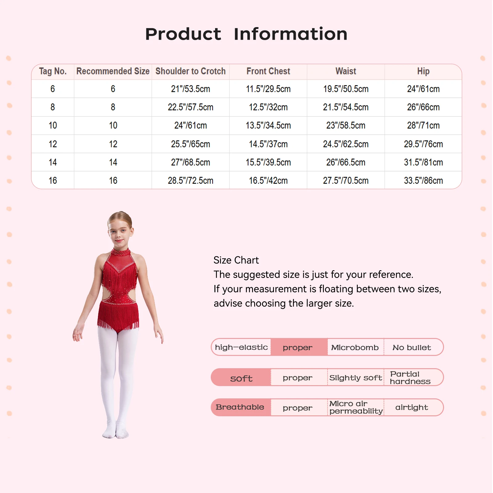 Enfants filles Latin Cha-cha Tango Samba danse justaucorps Costume enfant sans manches découpe dos nu glands strass frangé body