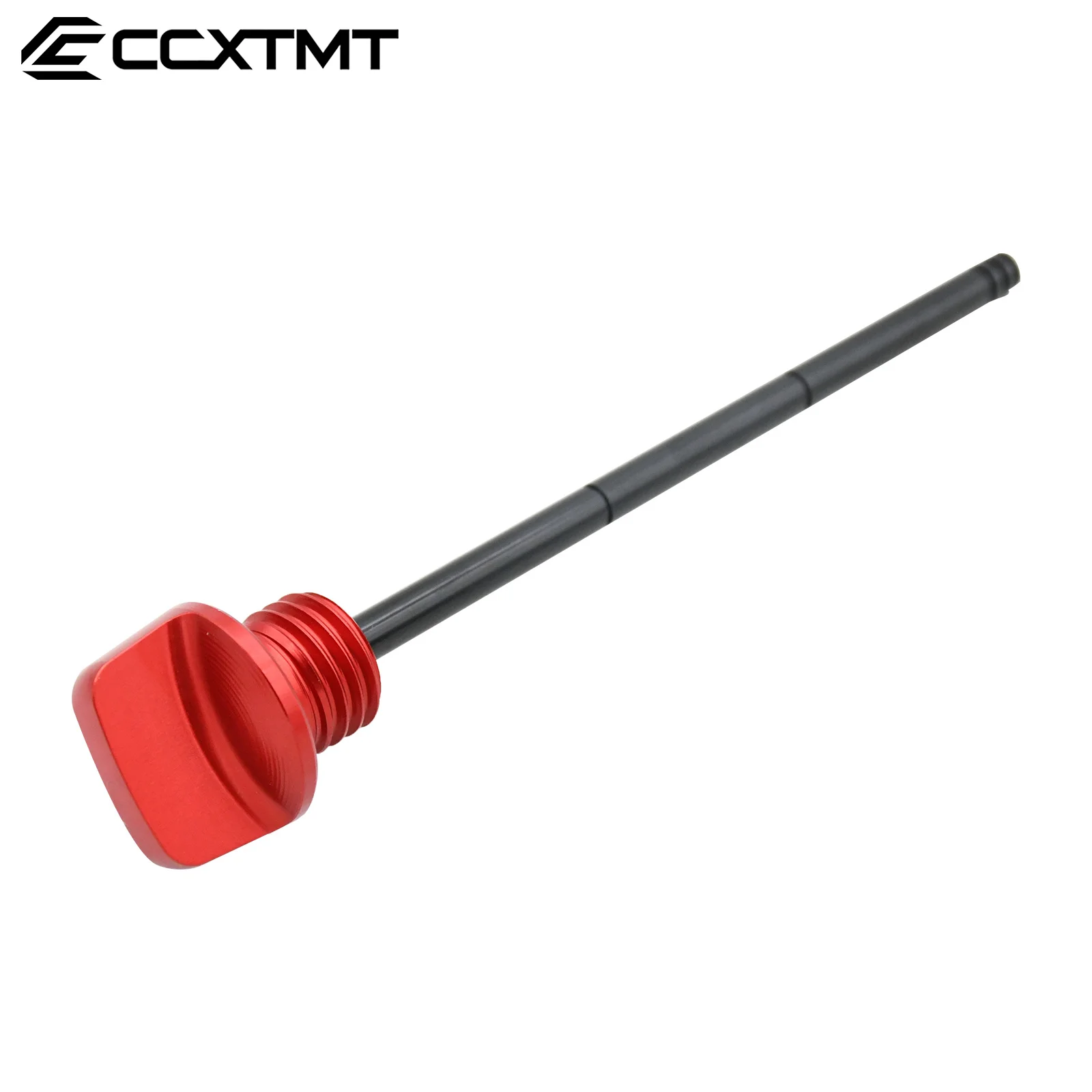 CNC Motorcycle Red Aluminum Oil Dipstick Gauge Plugs For HONDA CRF250X 250R 450X CRF450R CRF250X CRF250R 2004-2017 Universal