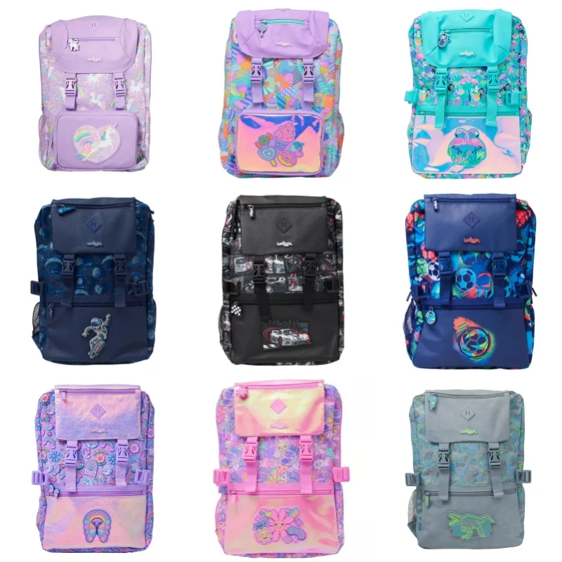 

Smiggle Backpack For Boys Girls Large Capacity School Bag For Kids Postman Bag Travel Backpack Computer Bag Multiple Styles