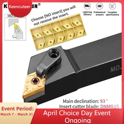 1 шт., MDJNR2020, MDJNR2525, держатель внешнего токарного инструмента DNMG карбидная вставка для токарного станка, набор режущих инструментов с ЧПУ резец токарный tools