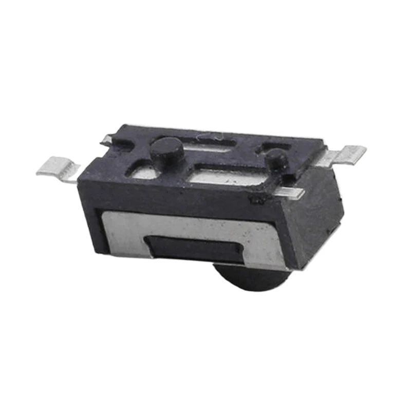 10Pcs Micro Silent Limit Switch High Life 2Pin Black Inner Spring KFC-W1-03 Round Head Limit Camera Reset