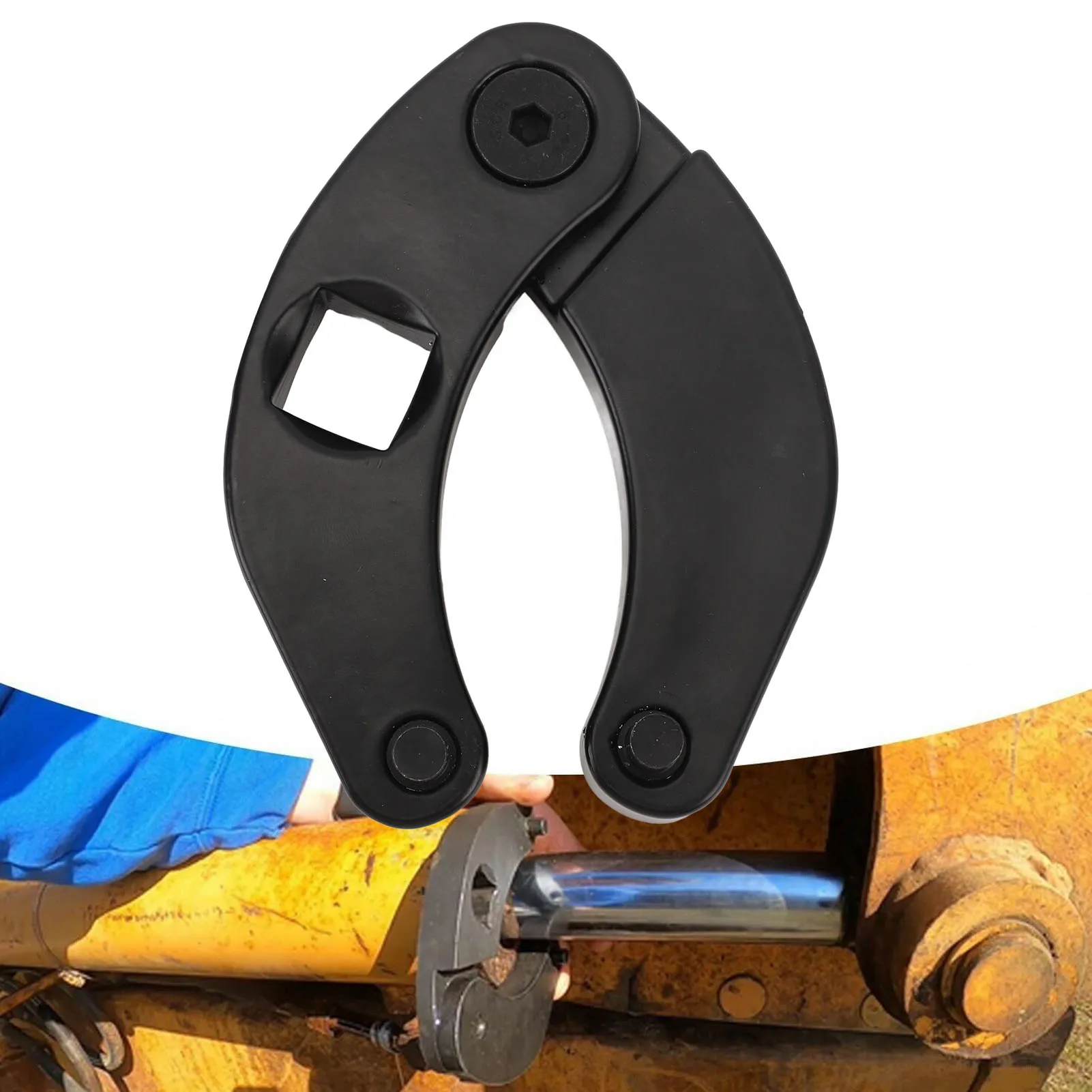 

Регулируемый сальник, гаечный ключ, сталь 1266, для гидравлических цилиндров, гаечный ключ, ремонтный комплект инструментов