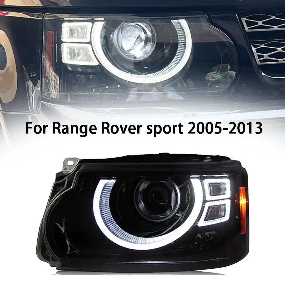

LED Headlight For Land Rover Range Rover Sport 2005-2013 Defender LED Headlamp Assembly Upgrade Projector Lens Accessories Kit