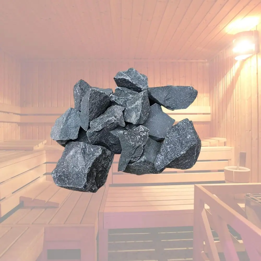 

Камни для сауны 6 кг для генерации пара, идеально подходят для домашних, гостиничных и спа-саун