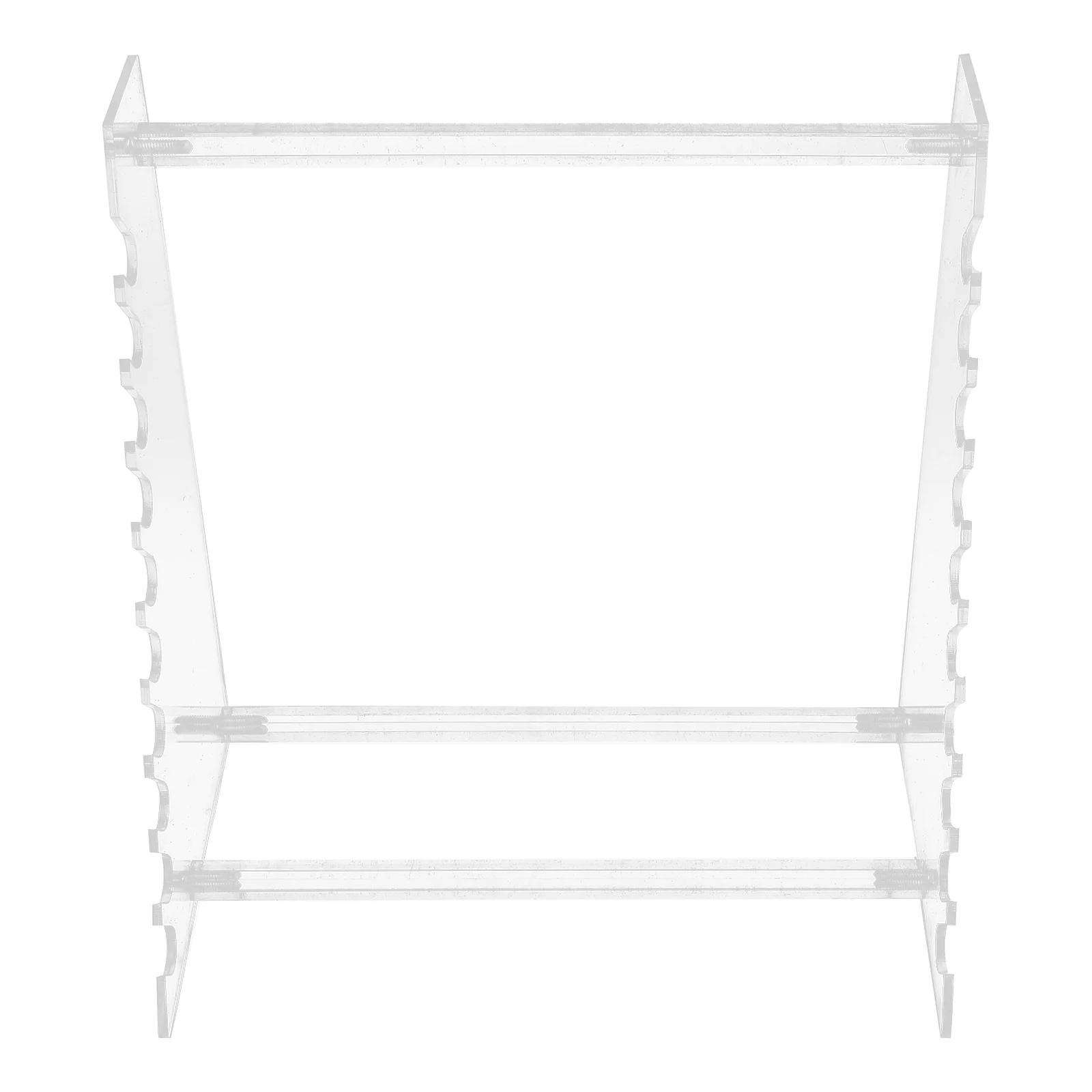 

Scientific Pipette Rack Detachable Pipette Holder Multifunctional Design Trapezoidal Structure Sturdy Durable Easy Assembly