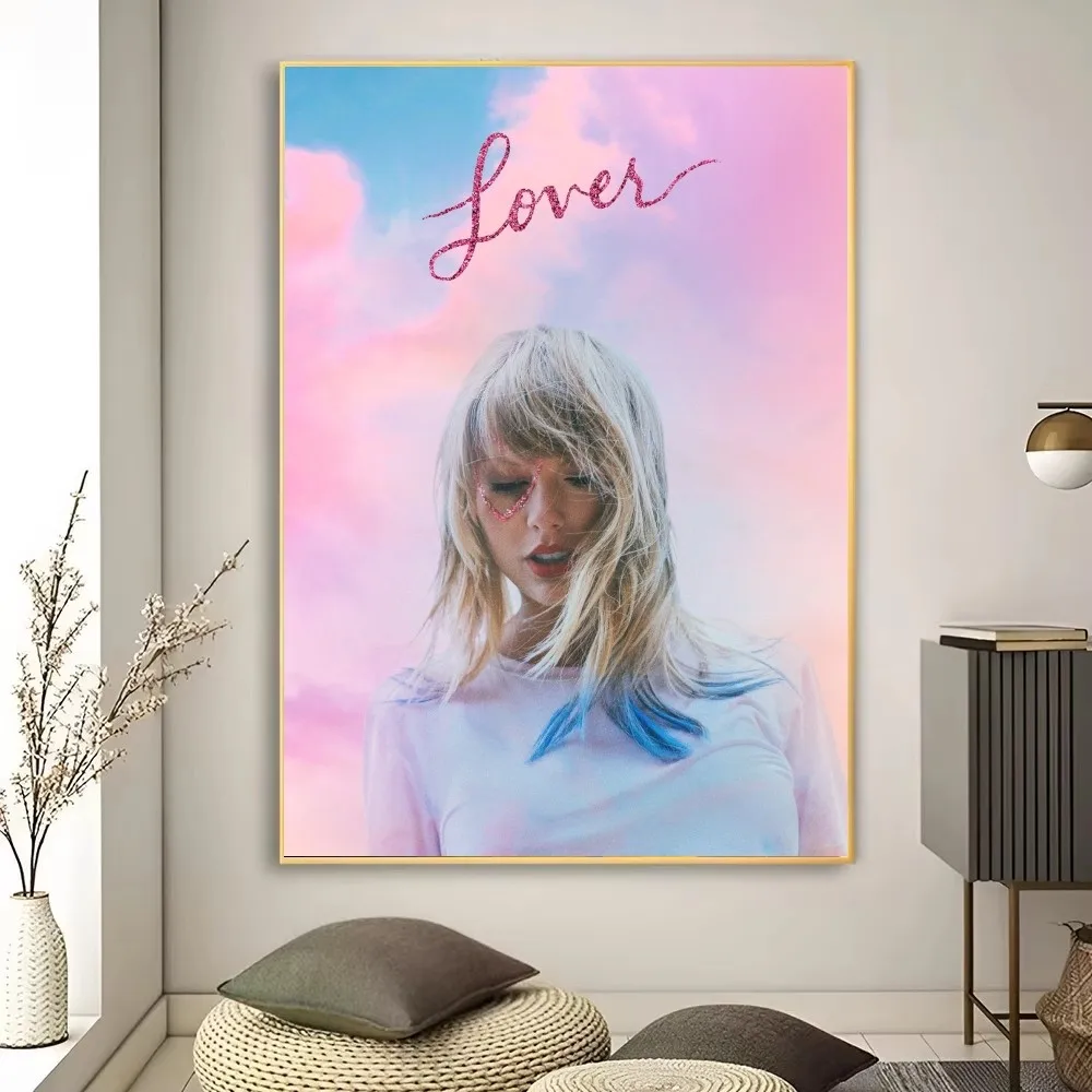 Singer T-Taylor S-Swifts plakat fantazyjna naklejka ścienna do salonu Bar Vintage dekoracyjne malarstwo środkowa sypialnia