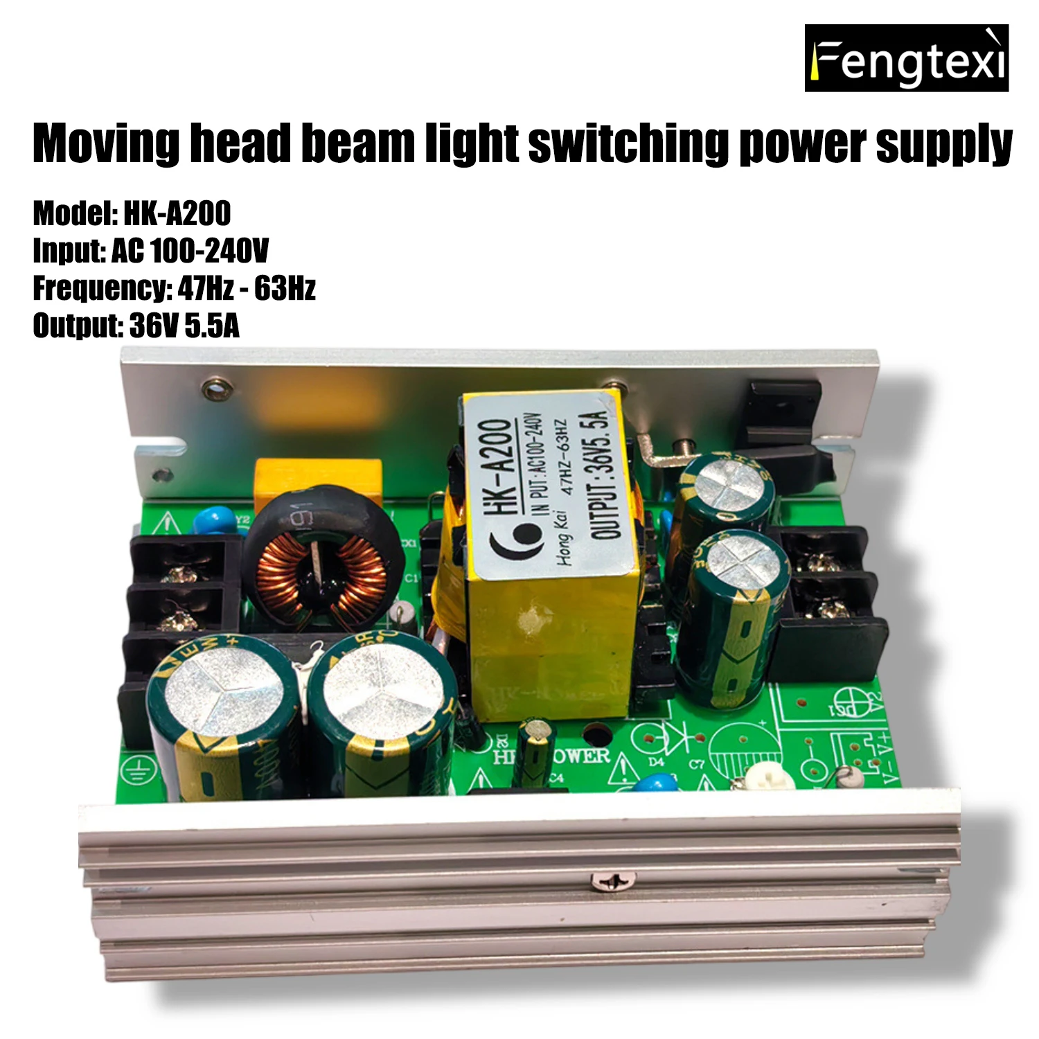 

HK-A200 36V Switching Power Supply for Beam Light Moving Head Light