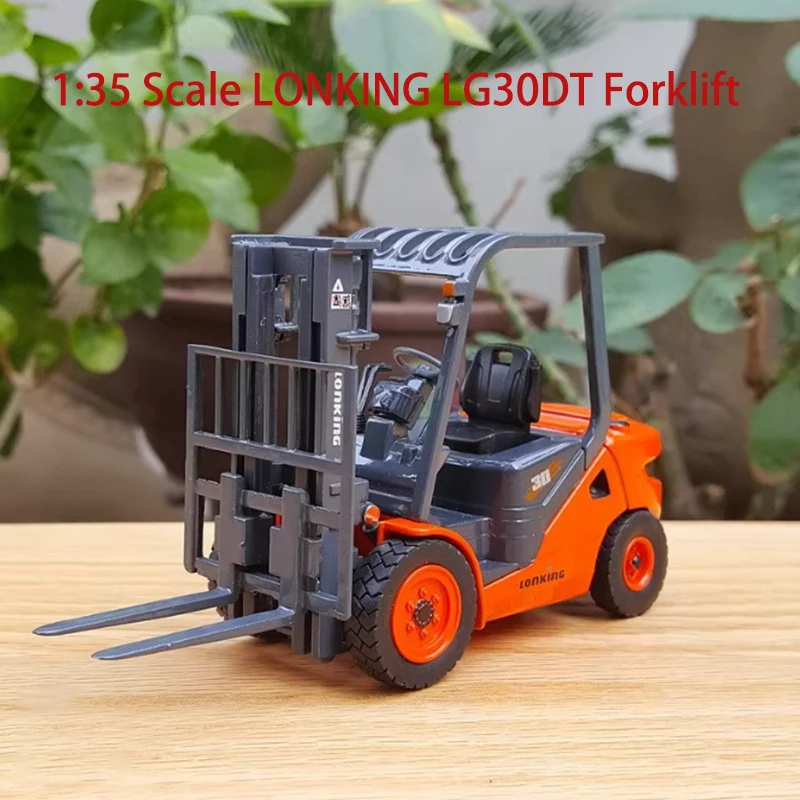 

Литой под давлением масштаб 1:35 LONKING LG30DT вилочный погрузчик, механический инженерный автомобиль, модель автомобиля из сплава, коллекция, украшение для дисплея, подарок