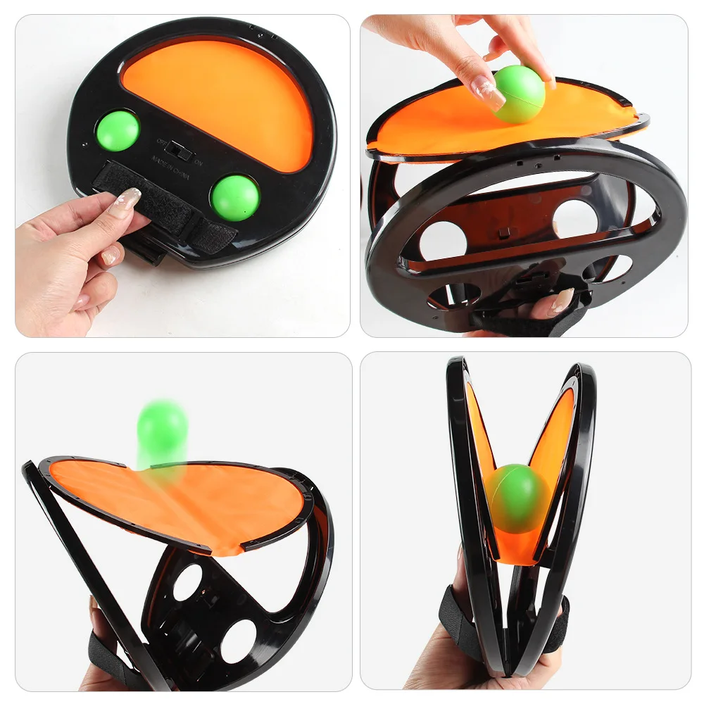 Kinder Wurf- und Fangball Sportspielzeug-Set Indoor Outdoor Eltern-Kind-Interaktion Sport Unterhaltung Lernspiel Spielzeug Geschenke