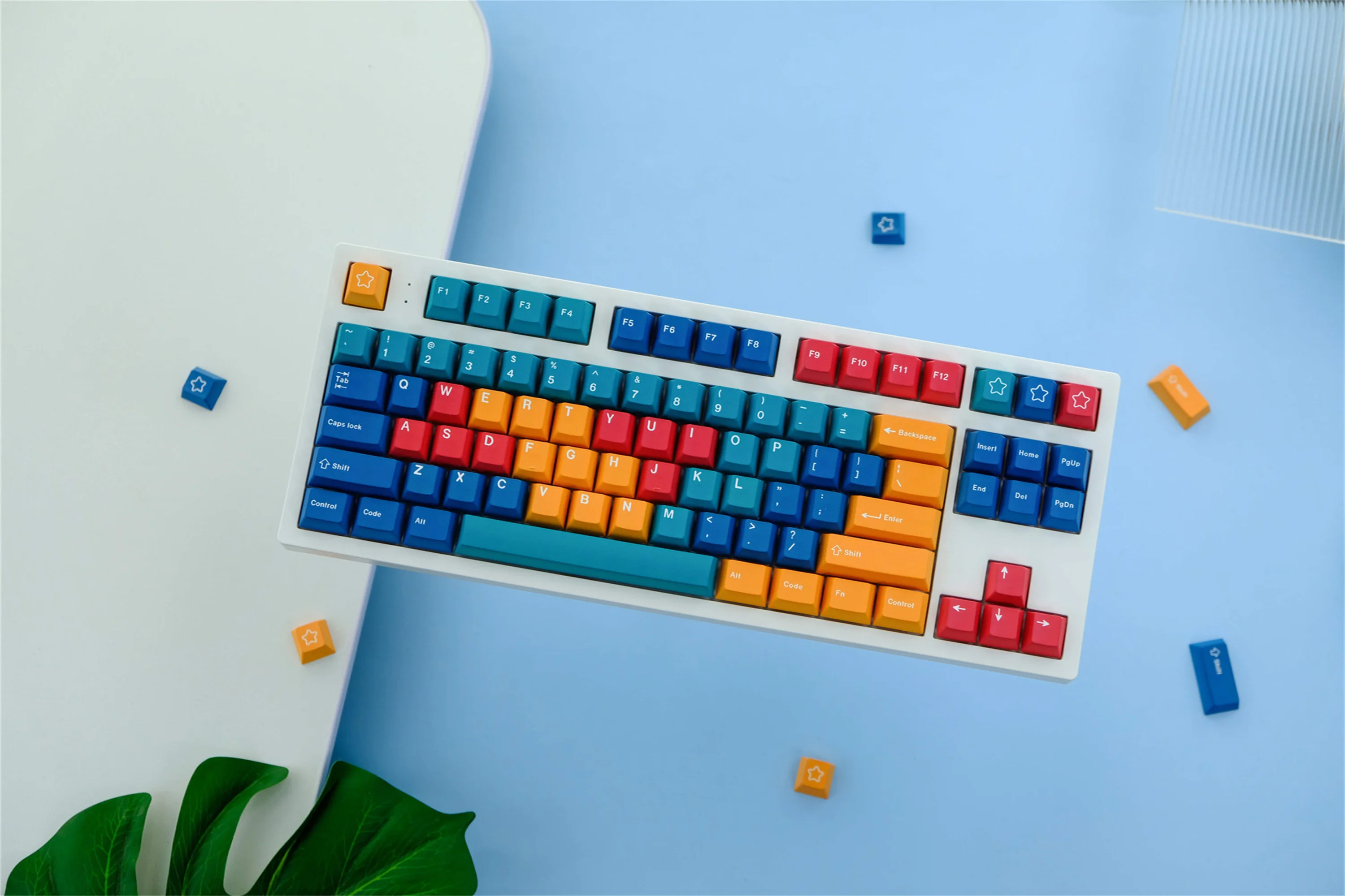 GMK Panels Reprint Keycaps 129 Key PBT Material Keycaps Cherry Profile DYE-SUB For MX Switch Wooting Mechanical Keyboard Keycaps