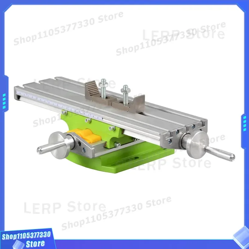 ND6330 Mini CNC Milling Machine Precision Cross Table Slide Upgraded Metal Working Tool for DIY Engraving Drilling Accessory
