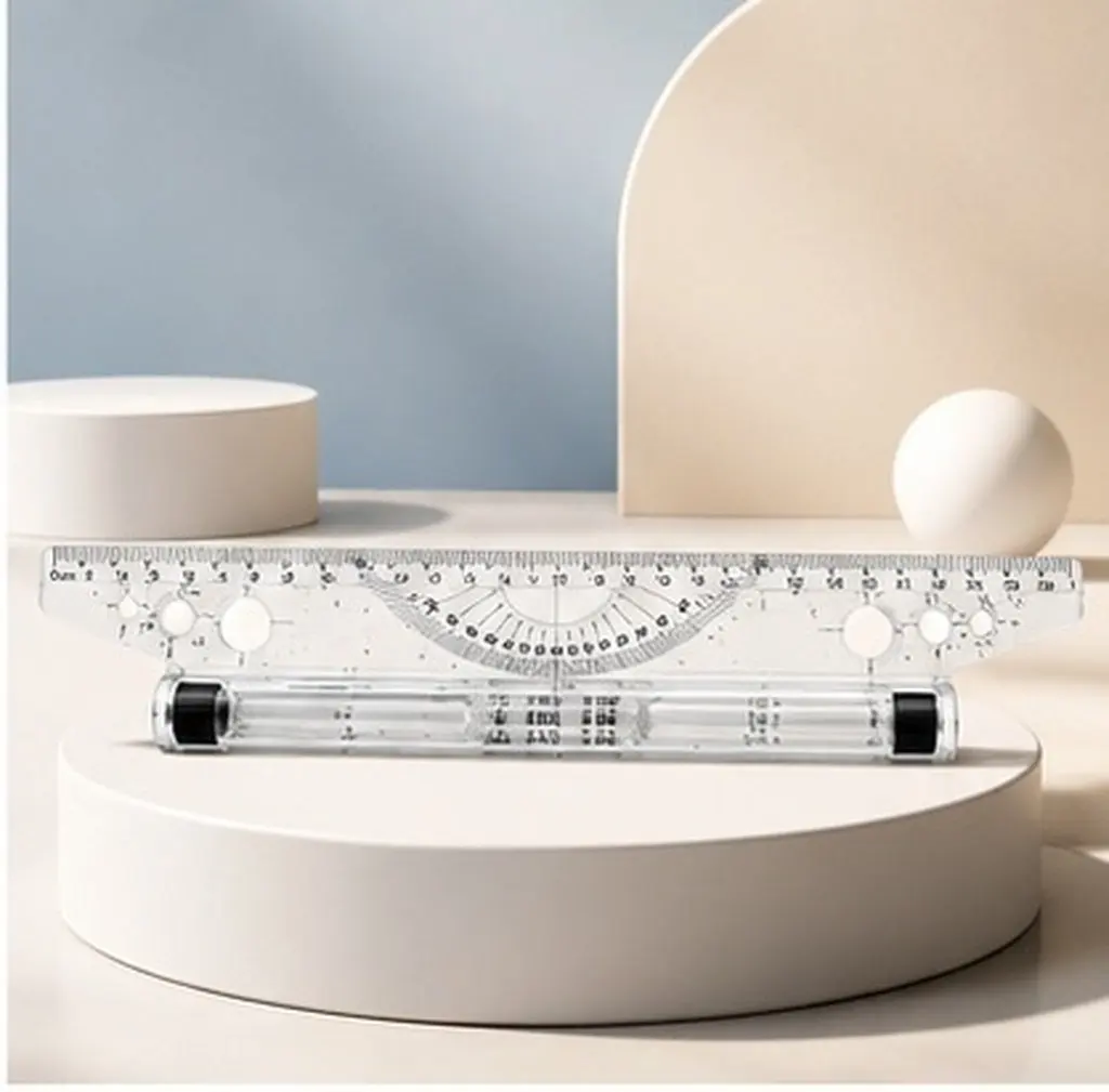 Engineers Use Rolling Parallel Ruler Plastic Drafting Tool for Drawing Charts Graphs Musical Notes Geometry Shapes Accurate
