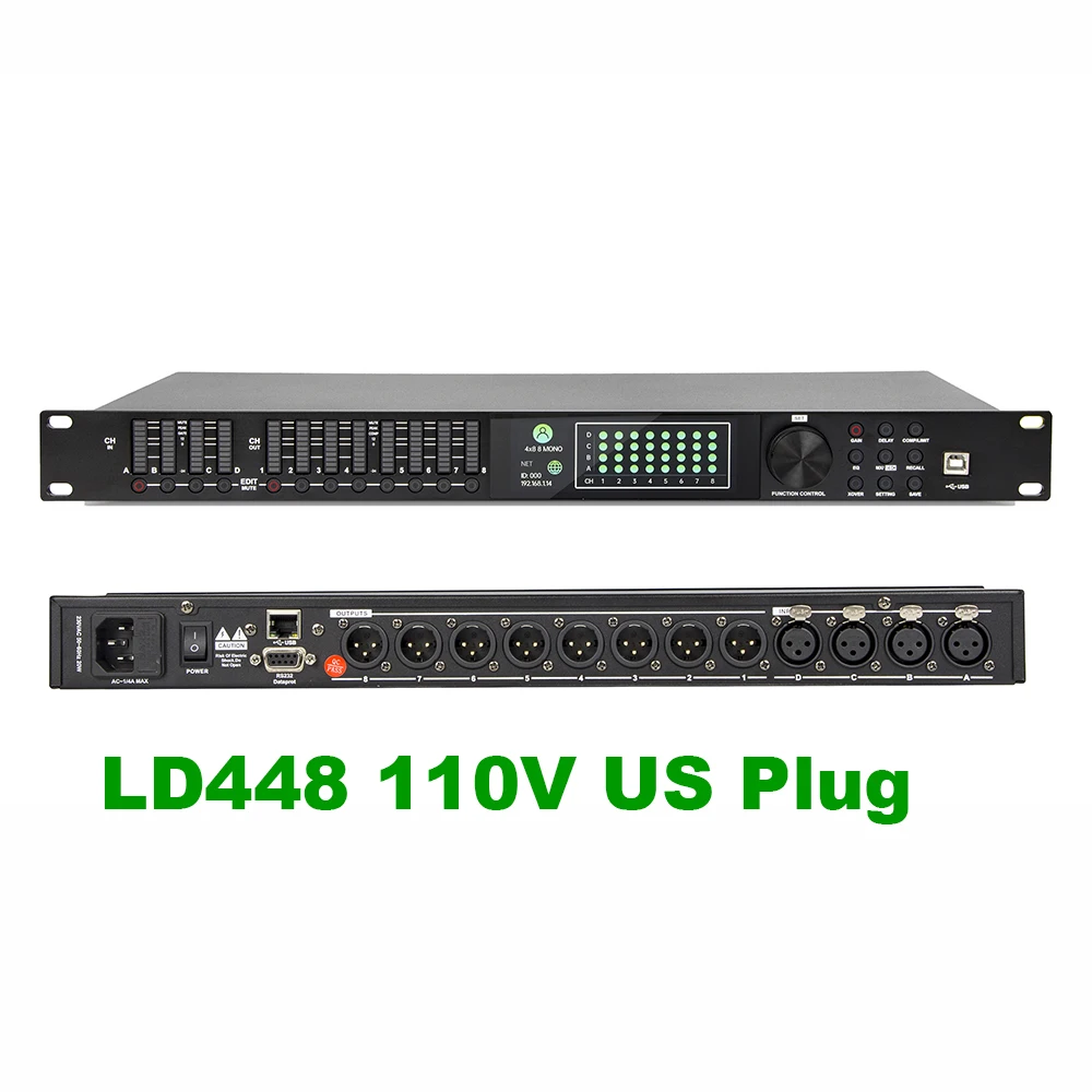 Paulkitson ld Serie profession eller digitaler Audio prozessor 32-Bit-Driverack-Audioprozessor dsp mit Tannen lautsprecher managements ystem 4