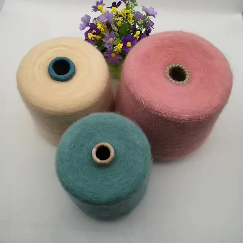 500g 13/9/5.5/4 Strands of Softly Wool Mohair Yarn DIY Handmade Crocheting of Sweaters Cardigans Scarves Shawls Hats Coat Yarn