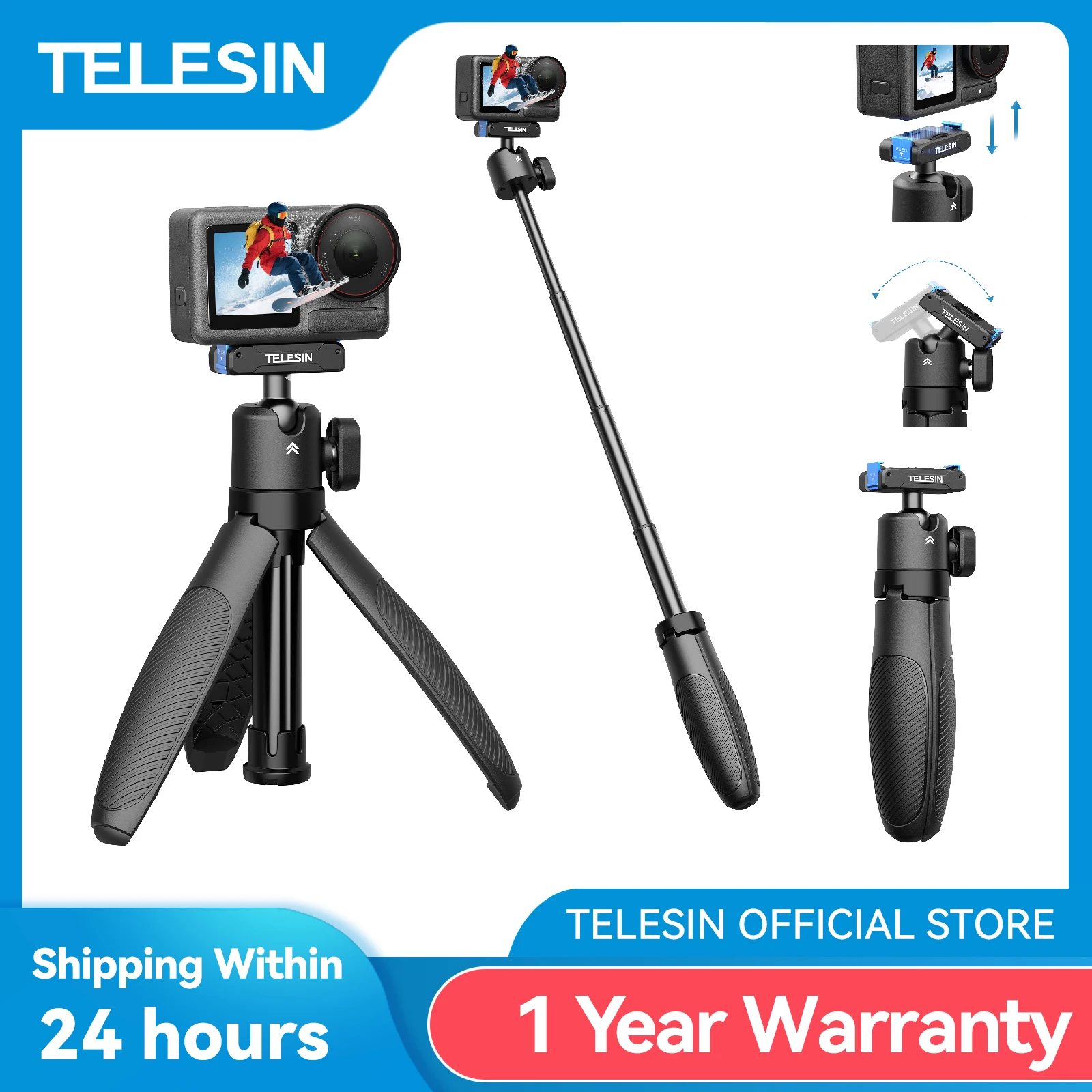 Telesin Mini Selfie… - image