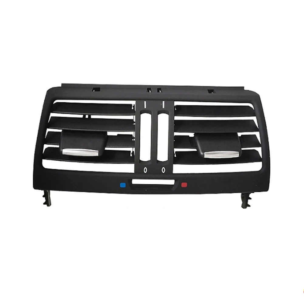 /Rear /AC /Air Vent Grille Panel Cover 64226954953 64226958748 Black PC ABS Rubberized Coating Replacement Part For For BMW X6 E