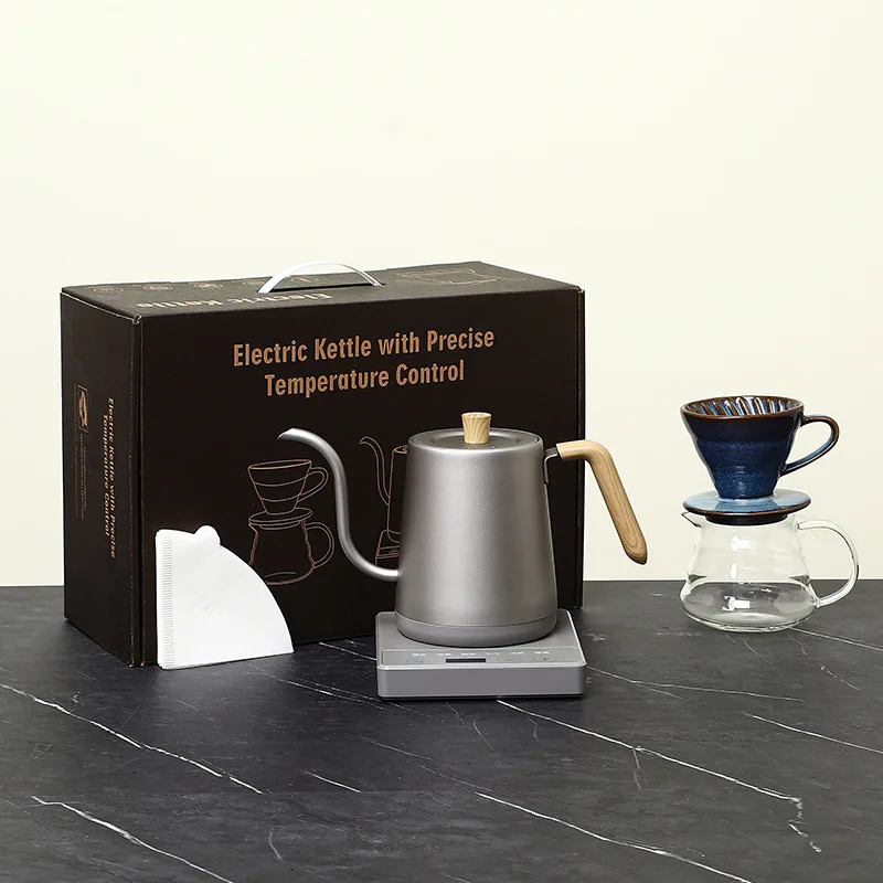 Factory Direct Compatible withGooseneck kettle for making tea Slender mouth Temperature control Hand brewing pot Constant