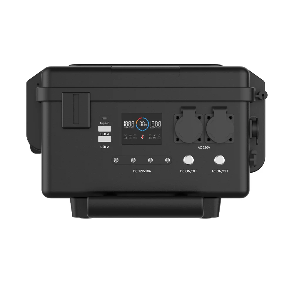 Outdoor Use Good Price Energy Storage Portable Power Station 3000w 4000w 5000w for Camping Portable Solar Panel Lifepo4 MPPT