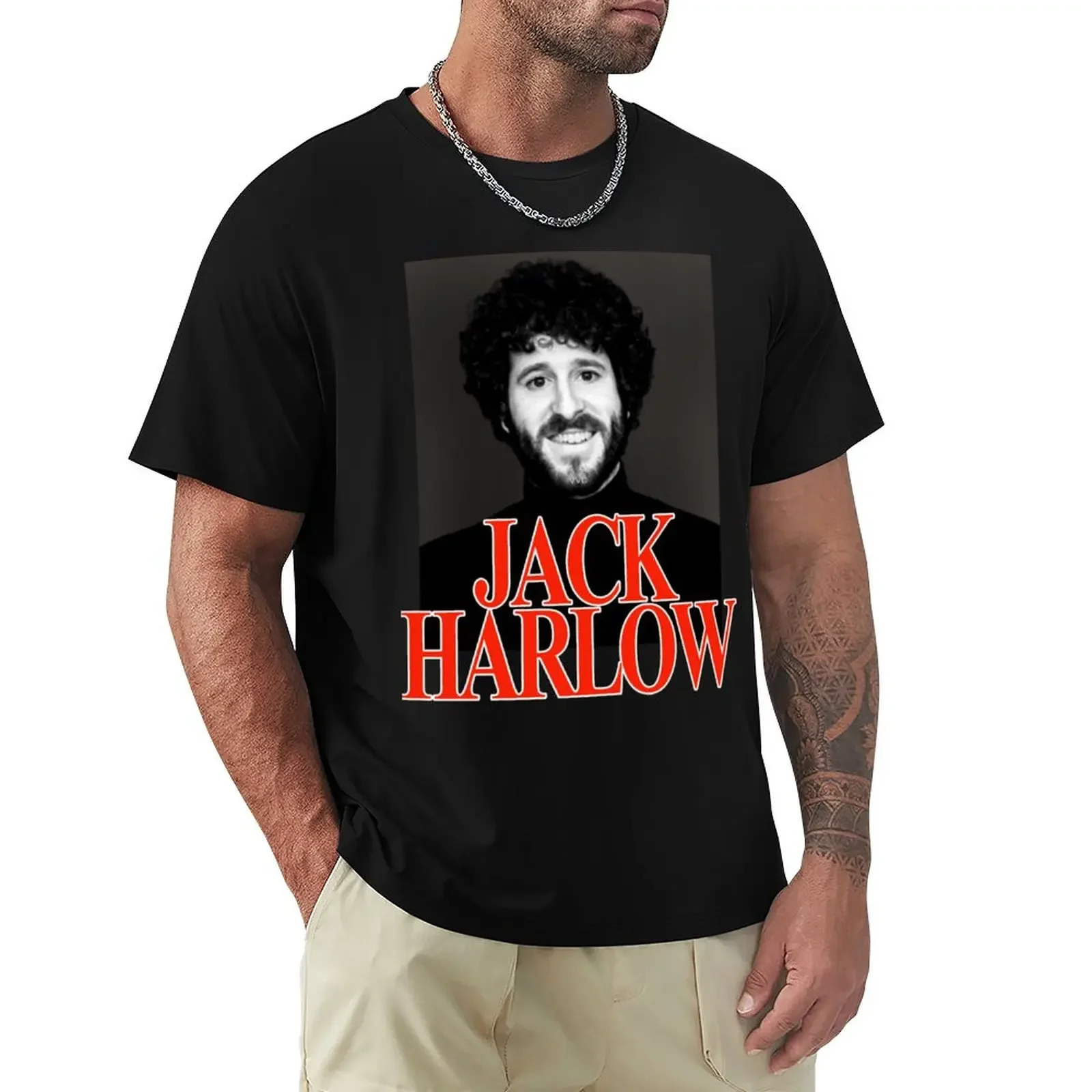 Футболка Jack Harlow X Lil Dicky Cry, блузка, индивидуальная Эстетическая одежда, мужские футболки с графическим рисунком