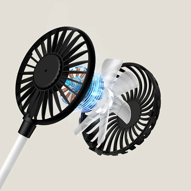 أدوات تبريد كتم صوت المروحة الصغيرة، التوصيل والتشغيل الإبداعي، مراوح التبريد USB المحمولة دروبشيب