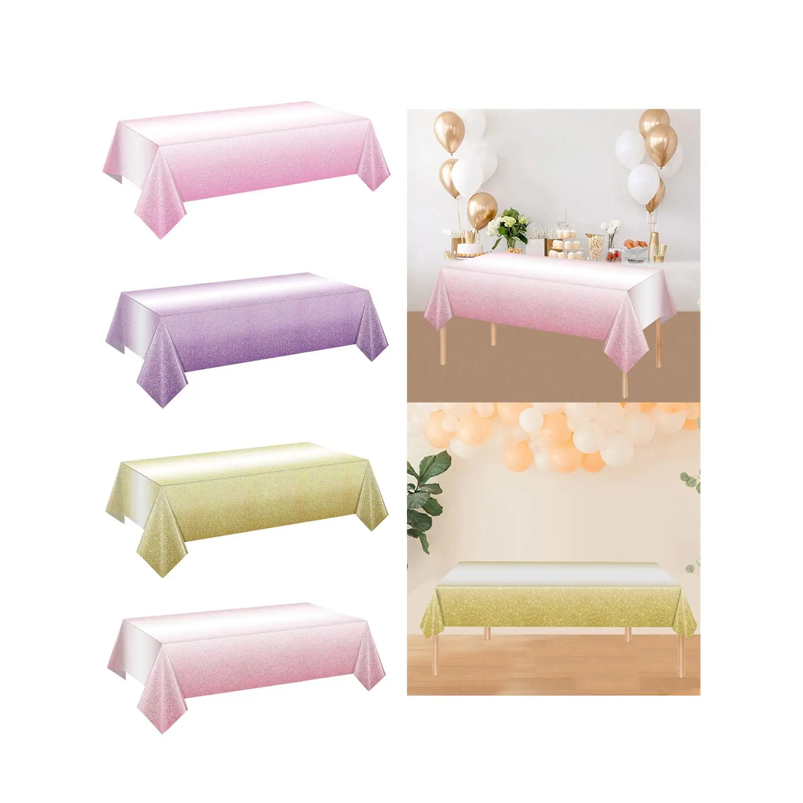 

Скатерть Ombre DIY прямоугольная крышка стола для кухни, столовой, кемпинга