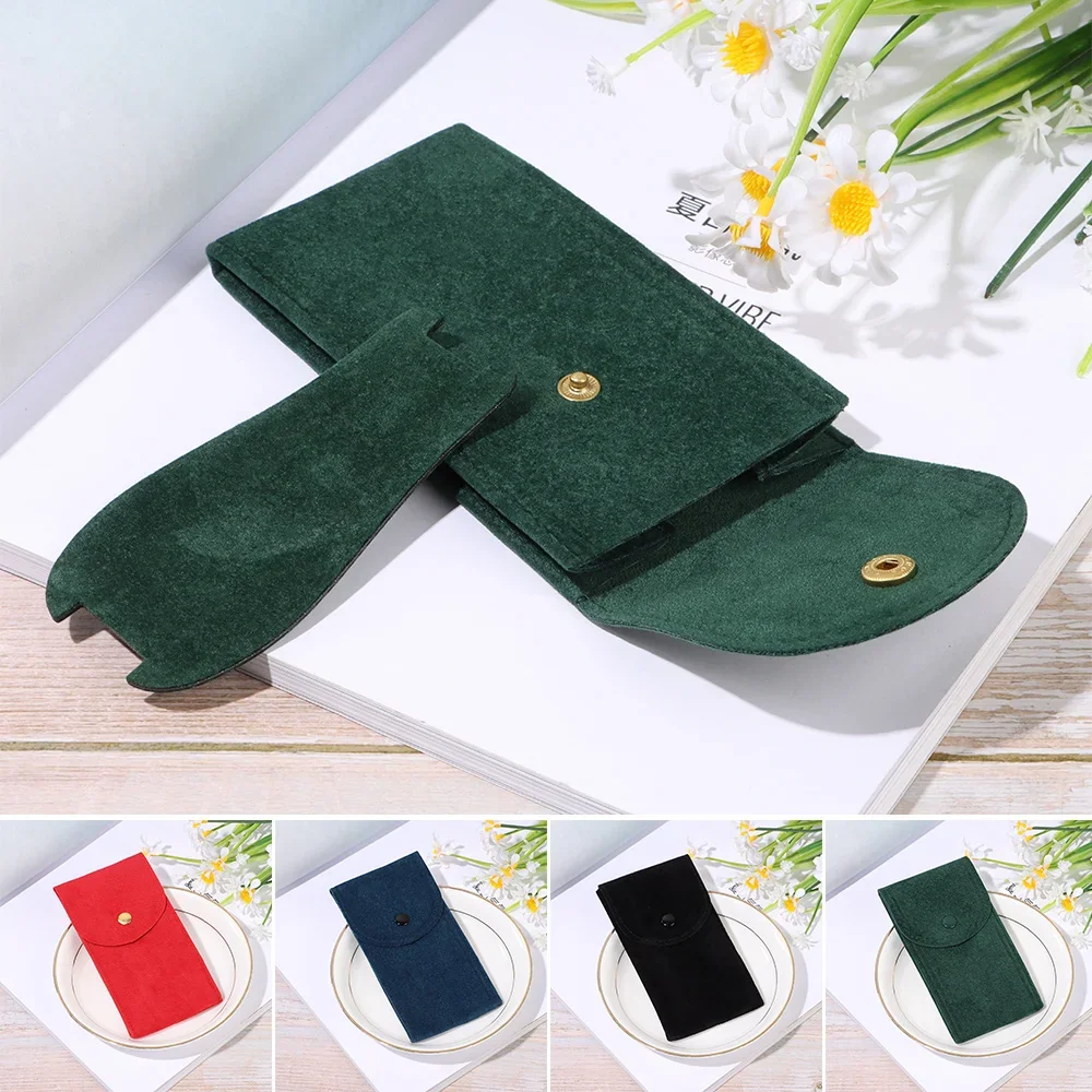 

1PC Portable Flannelette Watch Boxes Case Dust Protect Storage Bag Watches Pockets Collection Protection Accessory Men Women