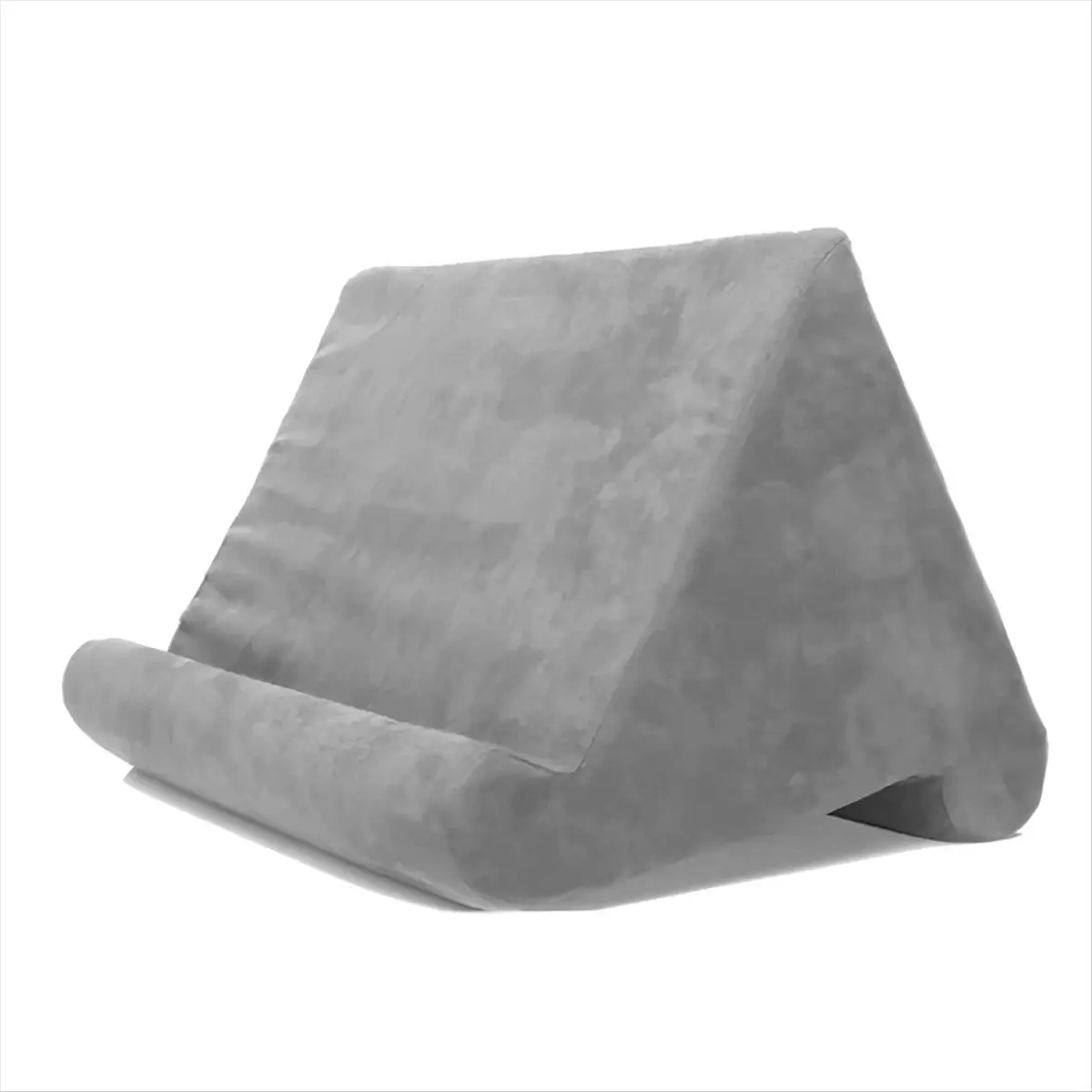 SWXF Sponge Pillow Tablet Holder for Tablet Holder Mobile Phone Support Pillow Multi-Angle Reading Stand Grey