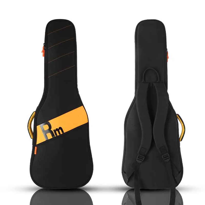 

41inch Folk Guitar/ Bass Bag Lightweight Shoulders Guitar Case Waterproof Handheld Backpack Portable Instrument Accessories