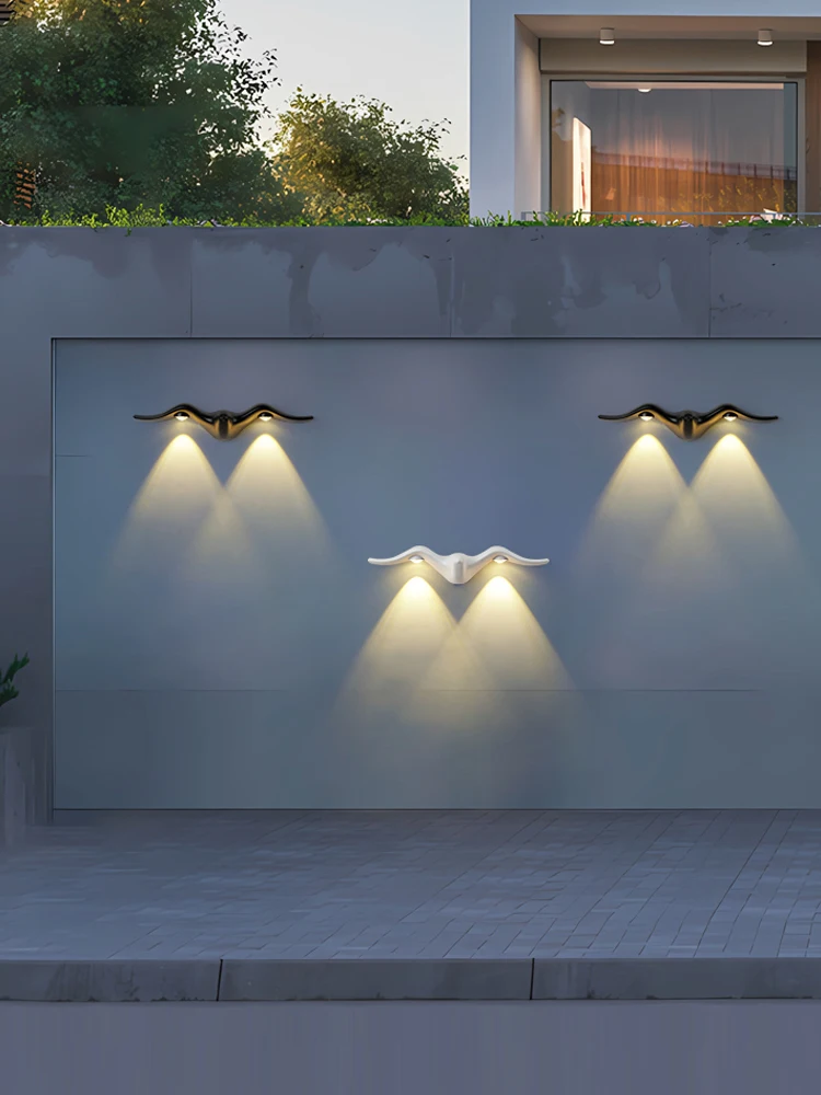 

LED Outdoor Waterproof Wall Lamp IP65 Bedroom Bedside Lamp Garden Decorative Wall Light Courtyard Corridor Lamp Indoor Lighting