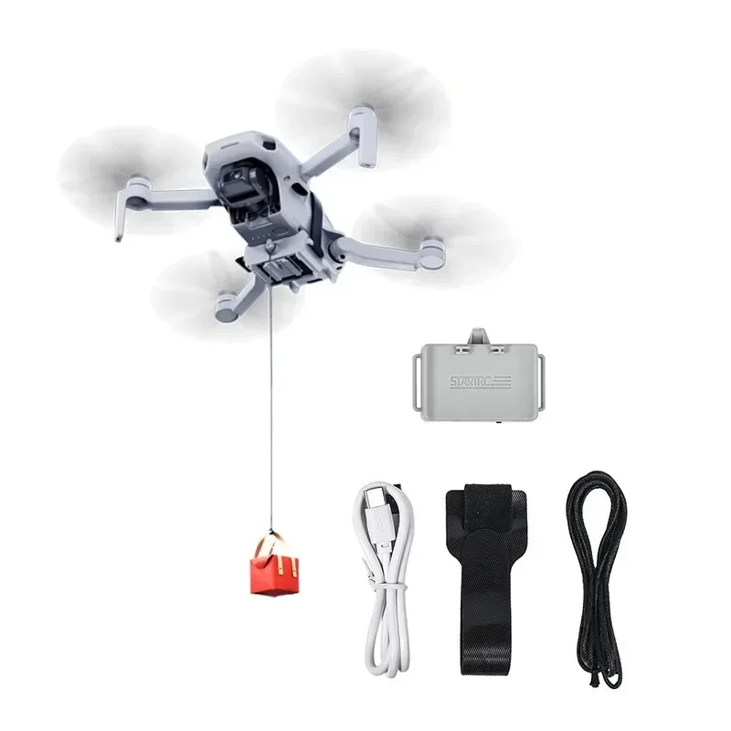 Airdrop System Thrower Fishing Bait Gift Rescue Delivery Device For DJI Mavic Air 2S/Mavic 3/Mini 3 Pro/2 SE System Accessories