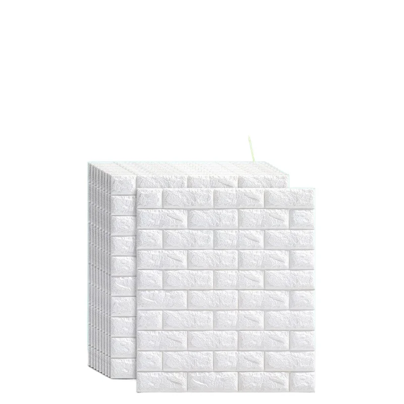 

Self-adhesive 3d three-dimensional wall sticker bedroom warm decorative background wall foam brick waterproof and moisture-proof