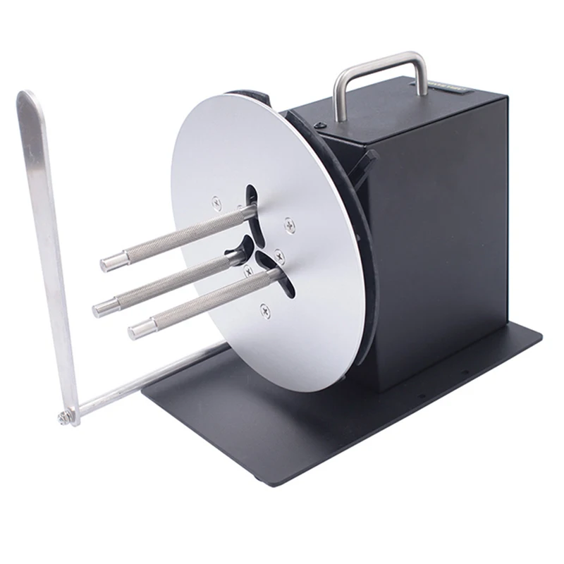 Automatic Rewinder Self-adhesive Barcode Machine Clothing Tag ReelerHD-R7 Adjustable Speed Label Rewinder Two-way