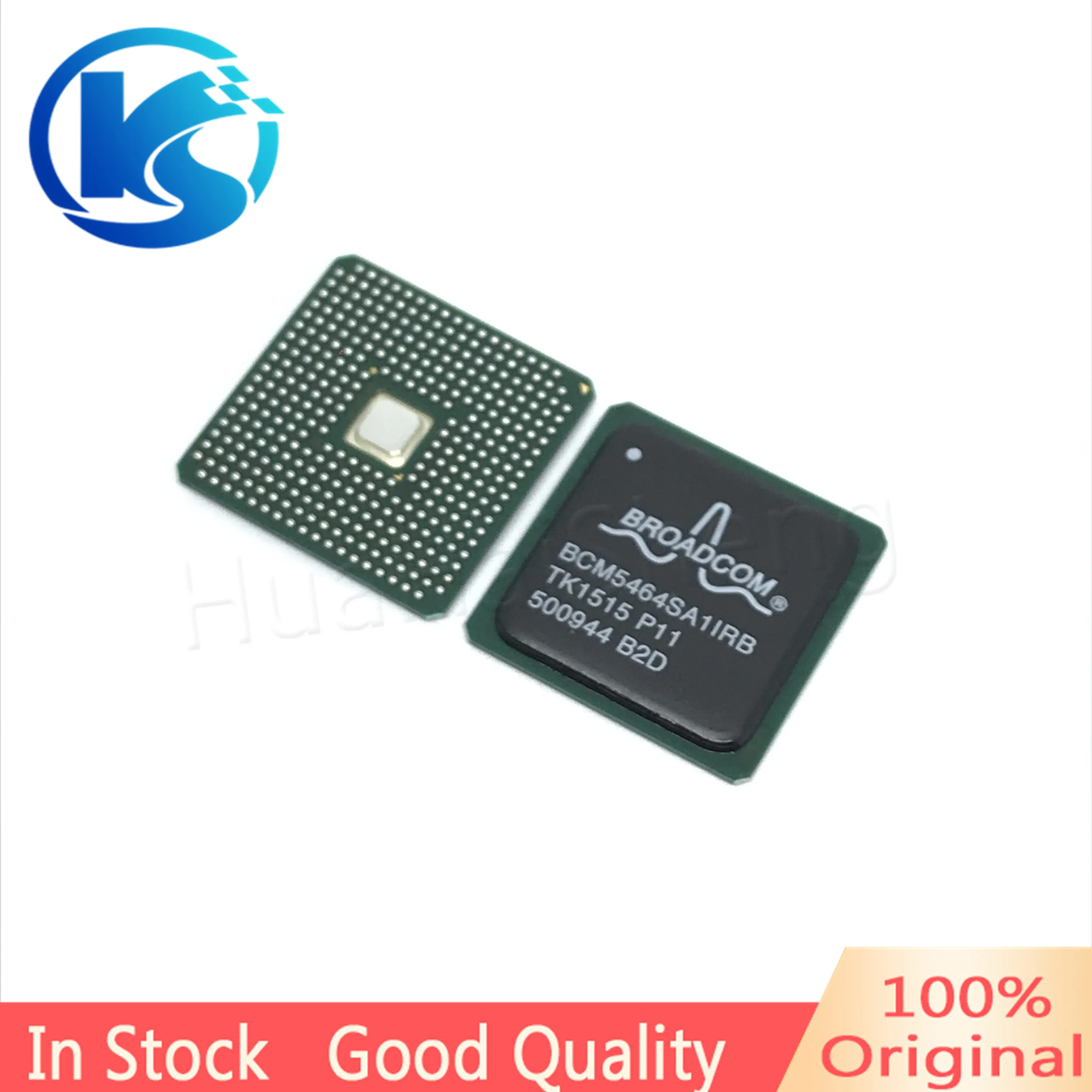 BCM5464SA1IRB  BGA  Ethernet TXRX Single Chip 4Port 10Mbps/100Mbps/1Gbps 354Pin BGA