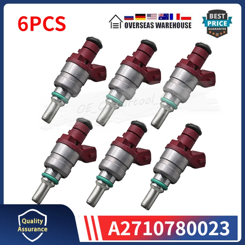 

A2710780023 FJ902 Fuel Injectors 6PCS For Mercedes-Benz W203 C180 1.8L Injection Nozzle