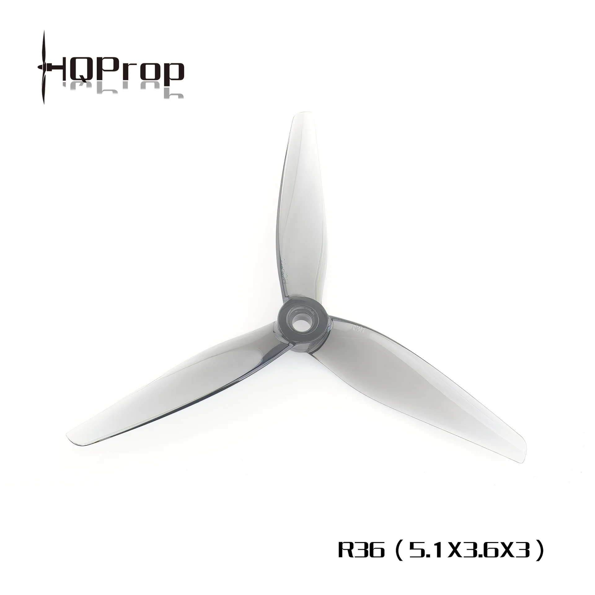New HQProp5136 (R36) (2 positive and 2 negative) propeller, cross machine racing blade
