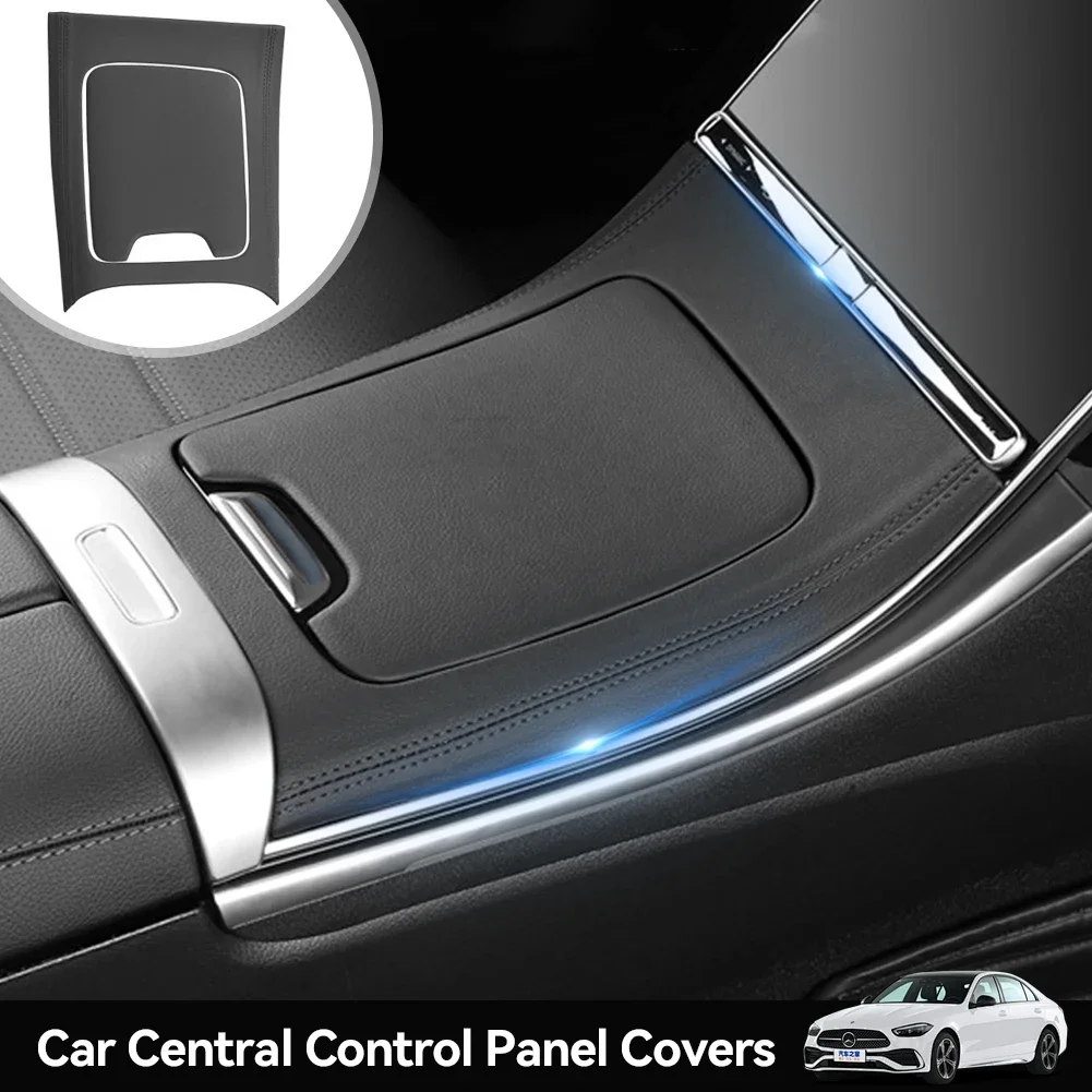 

Car Interior Center Console Panel Cover Control Stcikers Trim for Mercedes-Benz C-Class W206 C200 C260 C300 2022 2023 2024