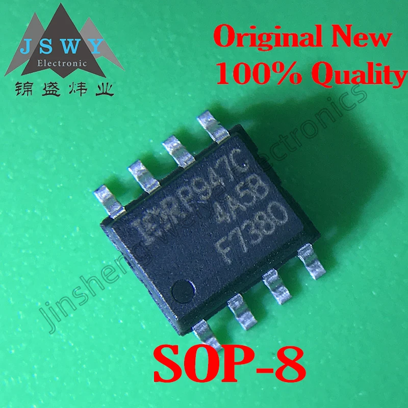 (1~10 pieces) IRF7380TRPBF IRF7380 7380 SOP8 Dual N-Channel 80V 3.6A SMT MOSFET Tube Imported Good Quality